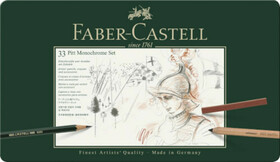 Faber-Castell Set PITT Monochrome groß Metalletui