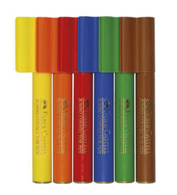 Faber-Castell Filzstift Connector Jumbo Pen 6er-Kartonetui