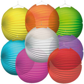 Lampion Transparent, Sortiert 25 Cm #
