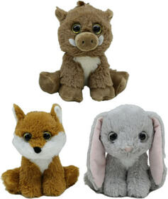 AM PlØÊsch Waldtiere 15cm, sort.,i.D