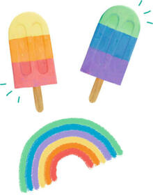 Stra enmalkreide Eis Am Stiel - Sp. S