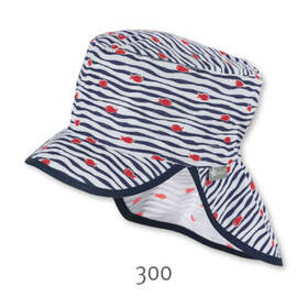 Schirmmuetze mit Nackenschutz - 300/marine