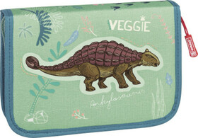 Schüler-Etui 2 Klappen Dinosaurier