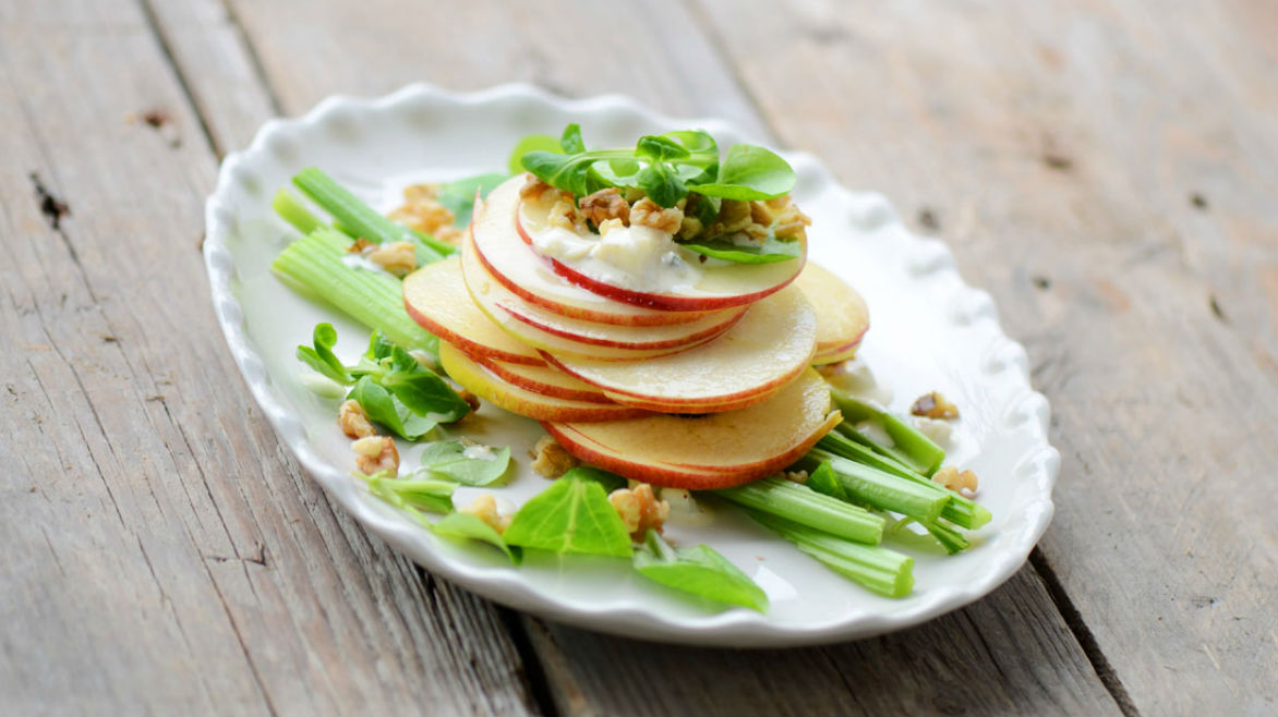 appel salade recept