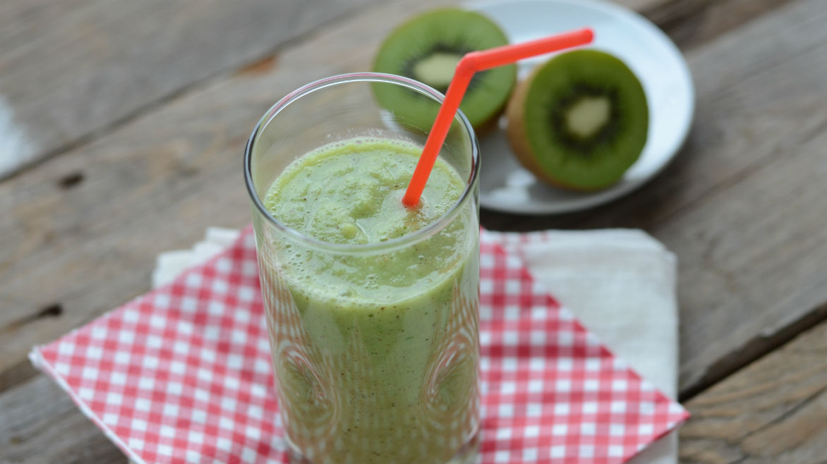 appel kiwi smoothie recept
