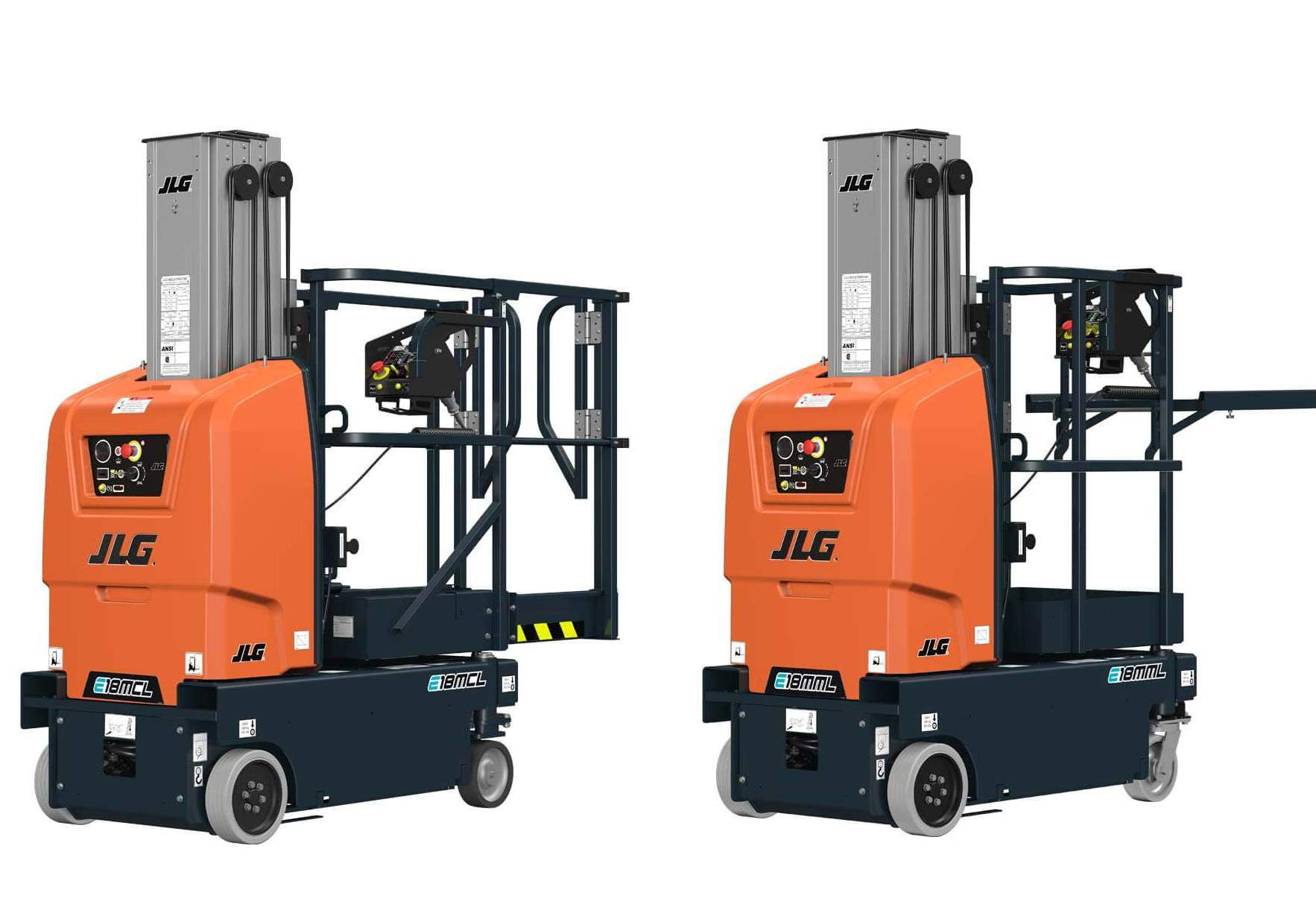 18ft JLG mast lifts