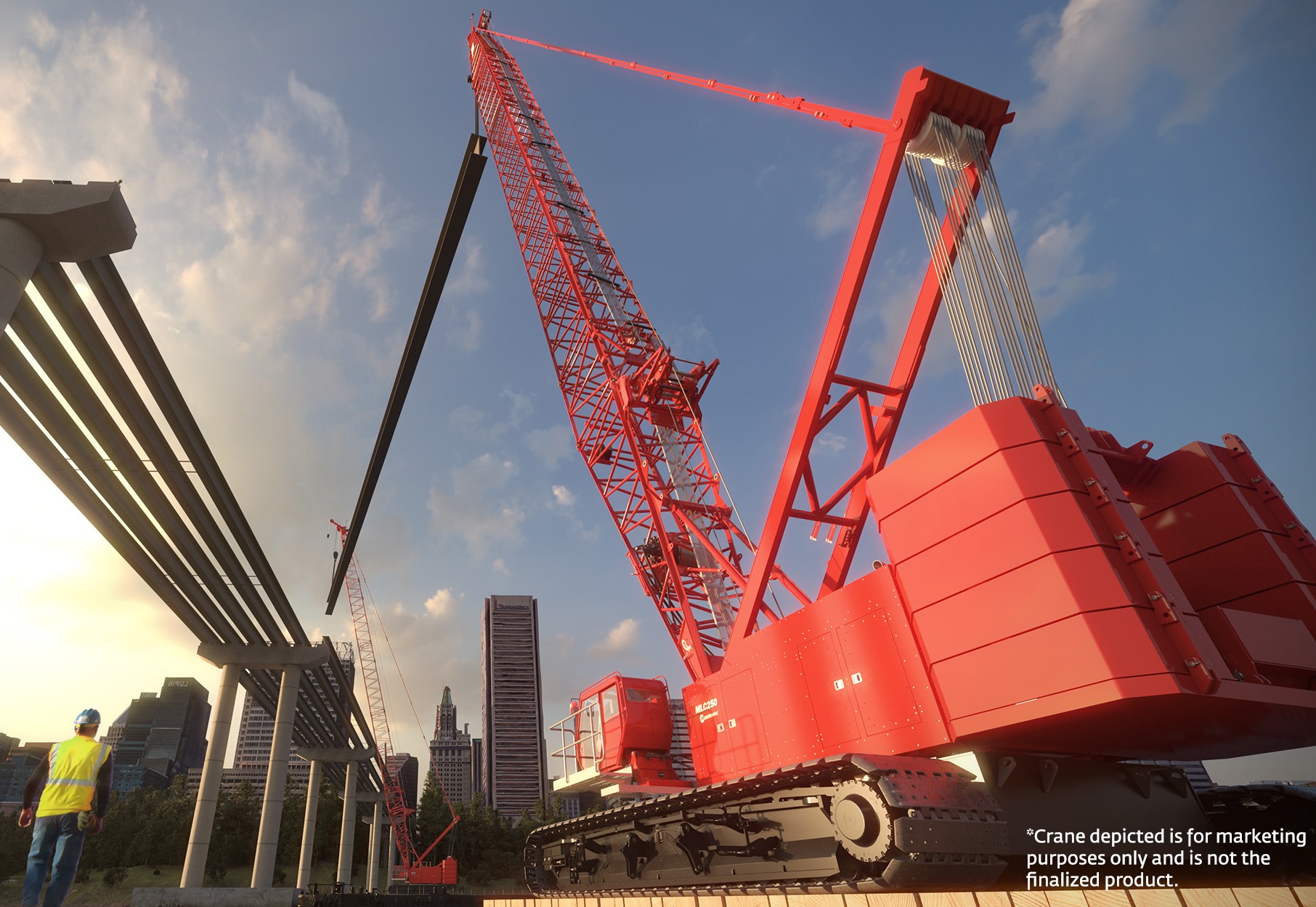 Manitowoc updates the 999 into the MLC250
