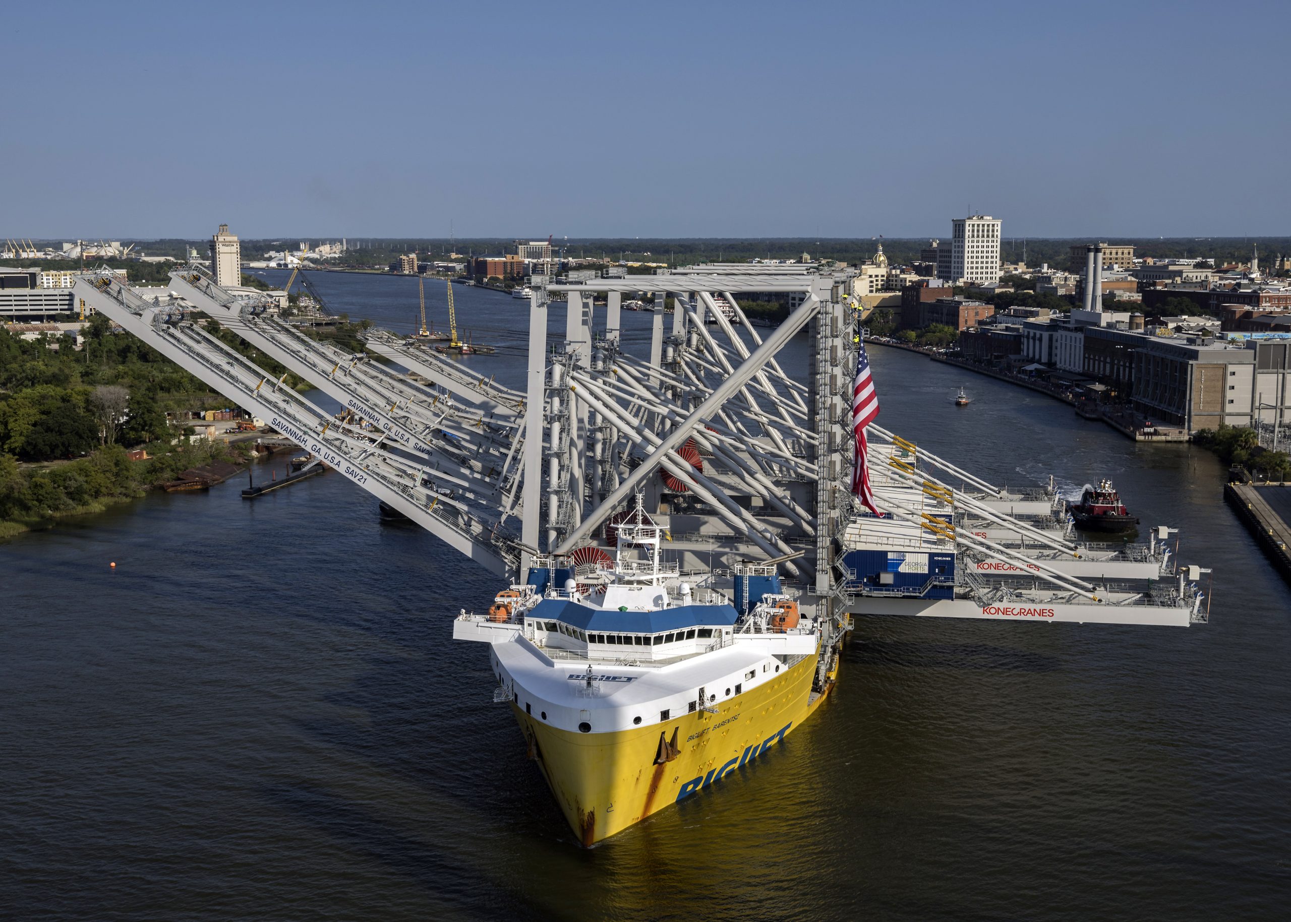 Four Konecranes for Savannah