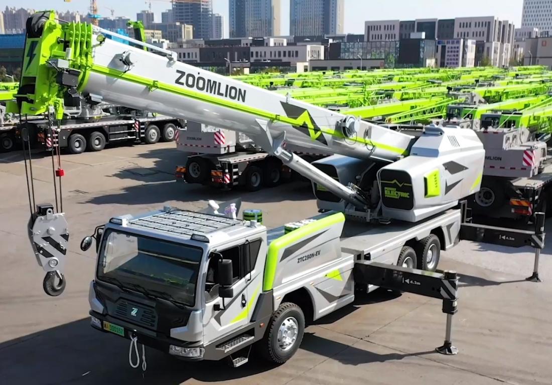 Zoomlion electric crane goes further