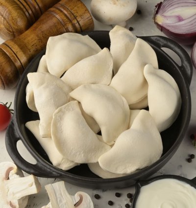 Вареники з Картоплею та Грибами