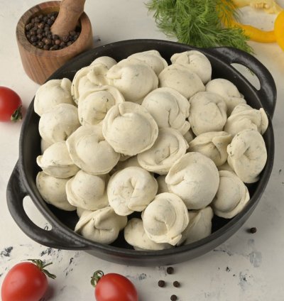 Пельмені з Куркою та Свининою