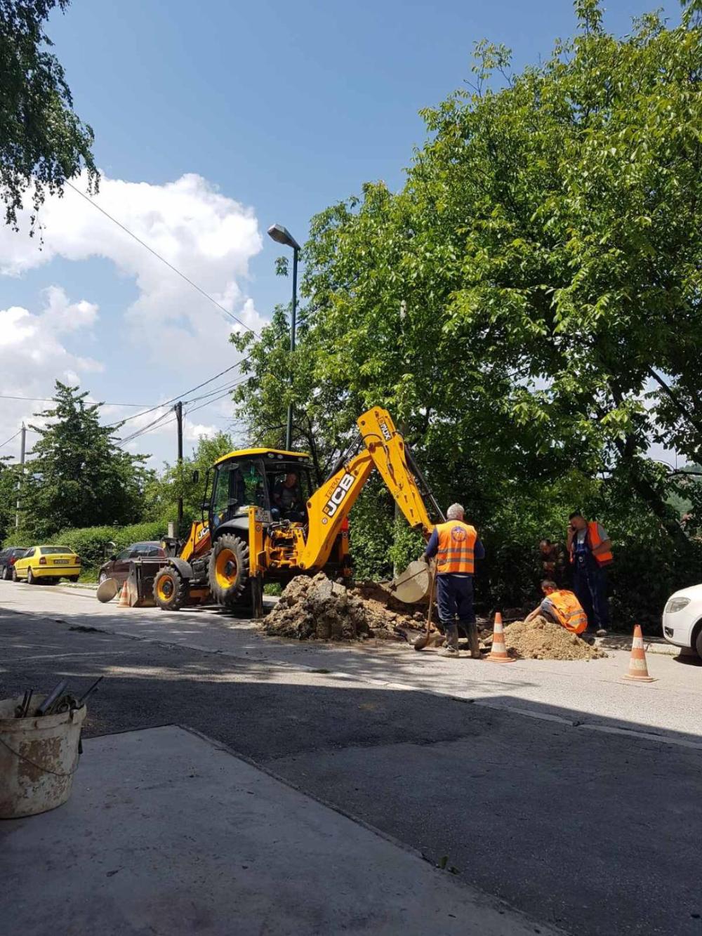 Dežurna ekipa Službe za održavanje vodovodne mreže i objekata: IZVRŠENE POPRAVKE  KVAROVA 