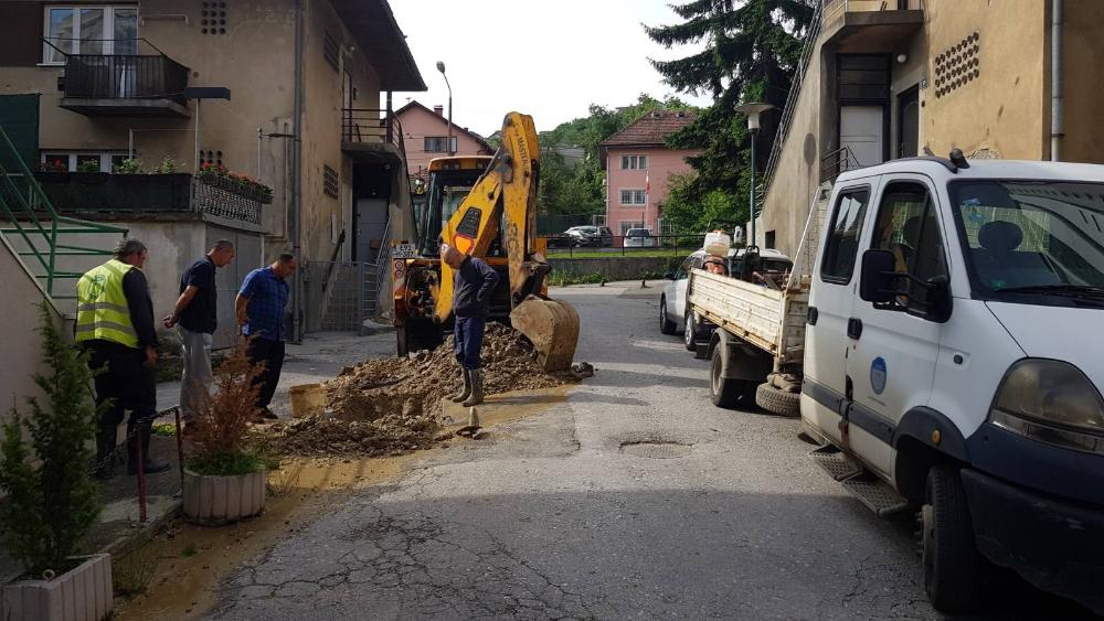  Služba za održavanje vodovodne mreže i objekata:  RADOVI NA VODOVODNOJ MREŽI 