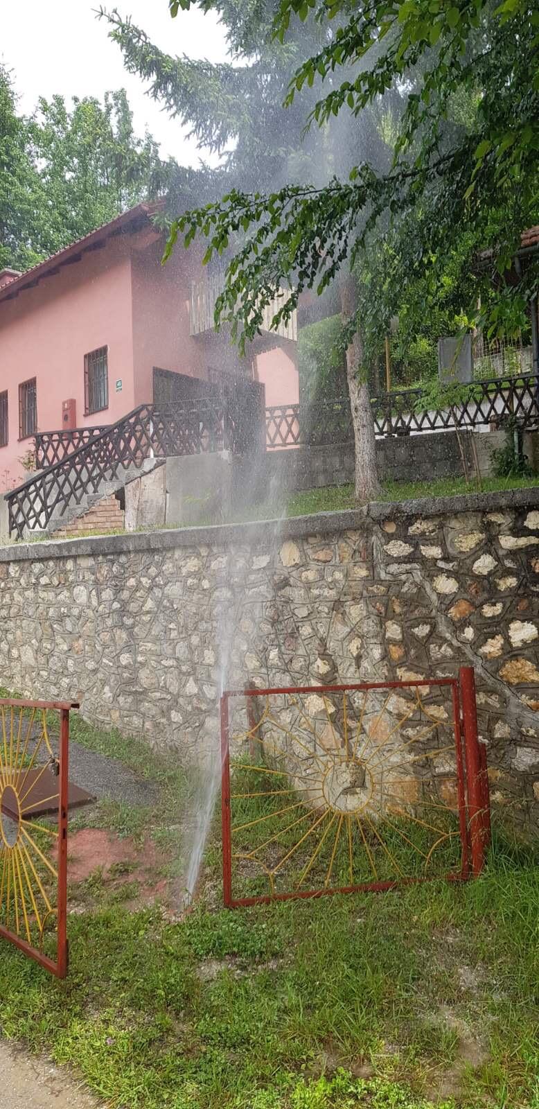 Služba za održavanje vodovodne mreže i objekata:  RADOVI NA VODOVODNOJ MREŽI 