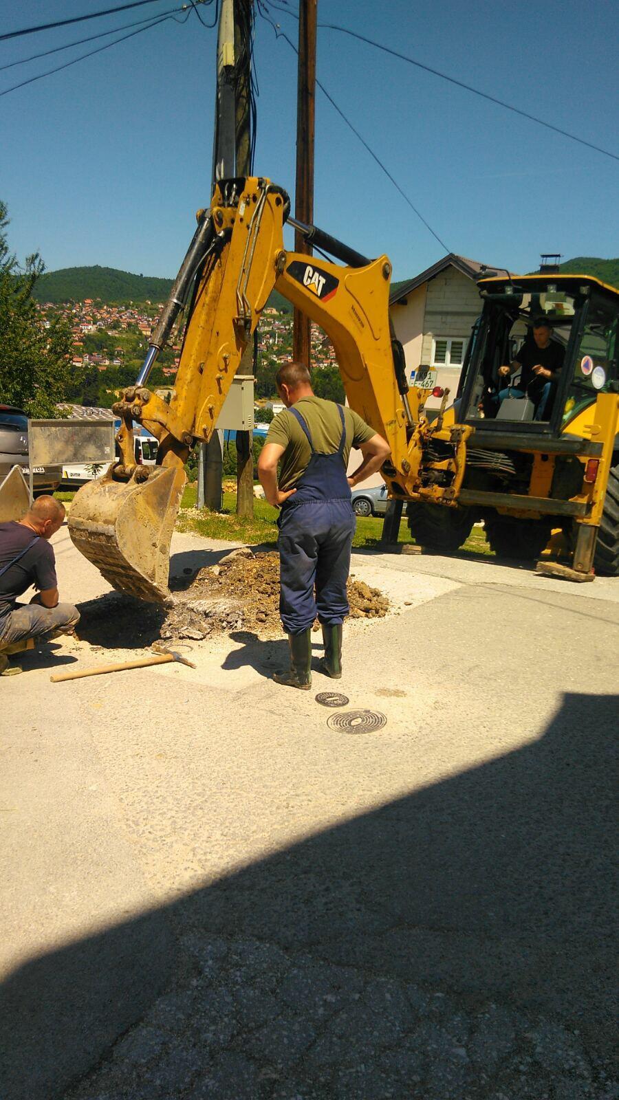 Aktivnosti dežurne ekipe tokom vikenda:  POPRAVKE  KVAROVA  NA  VODOVODNOJ  MREŽI