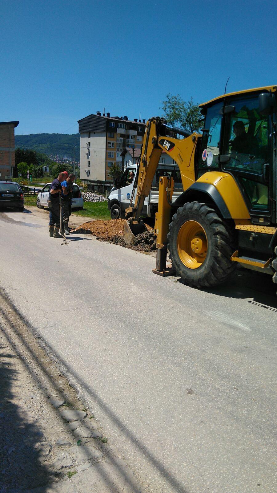 Aktivnosti dežurne ekipe tokom vikenda:  POPRAVKE  KVAROVA  NA  VODOVODNOJ  MREŽI