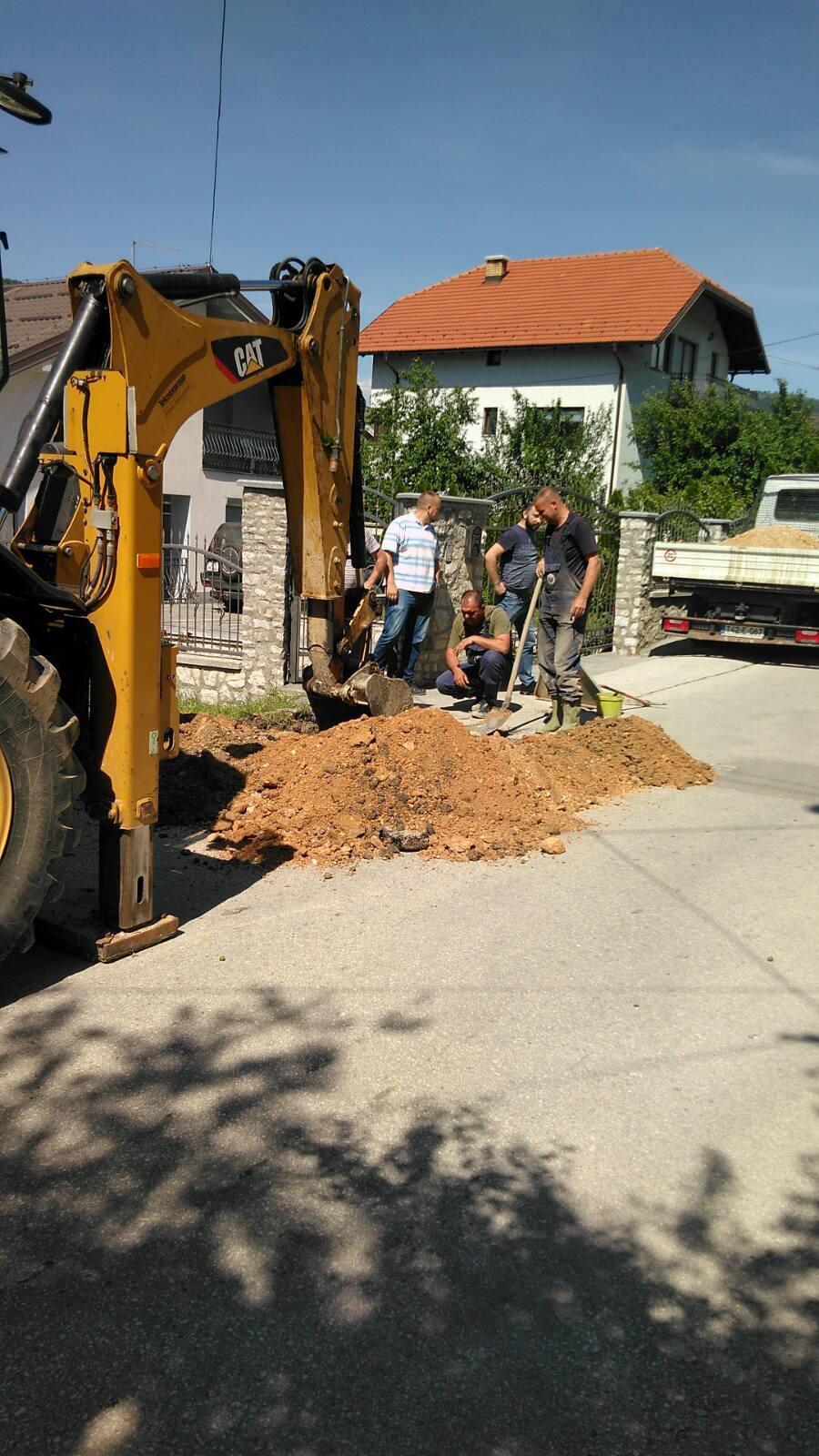 Aktivnosti dežurne ekipe tokom vikenda:  POPRAVKE  KVAROVA  NA  VODOVODNOJ  MREŽI