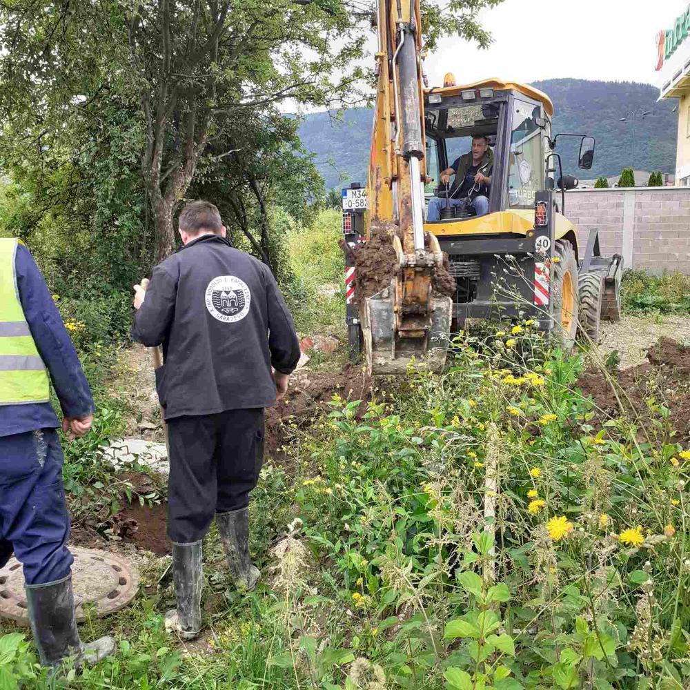Služba za održavanje kanalizacione mreže i objekata: RADOVI NA KANALIZACIONOJ MREŽI