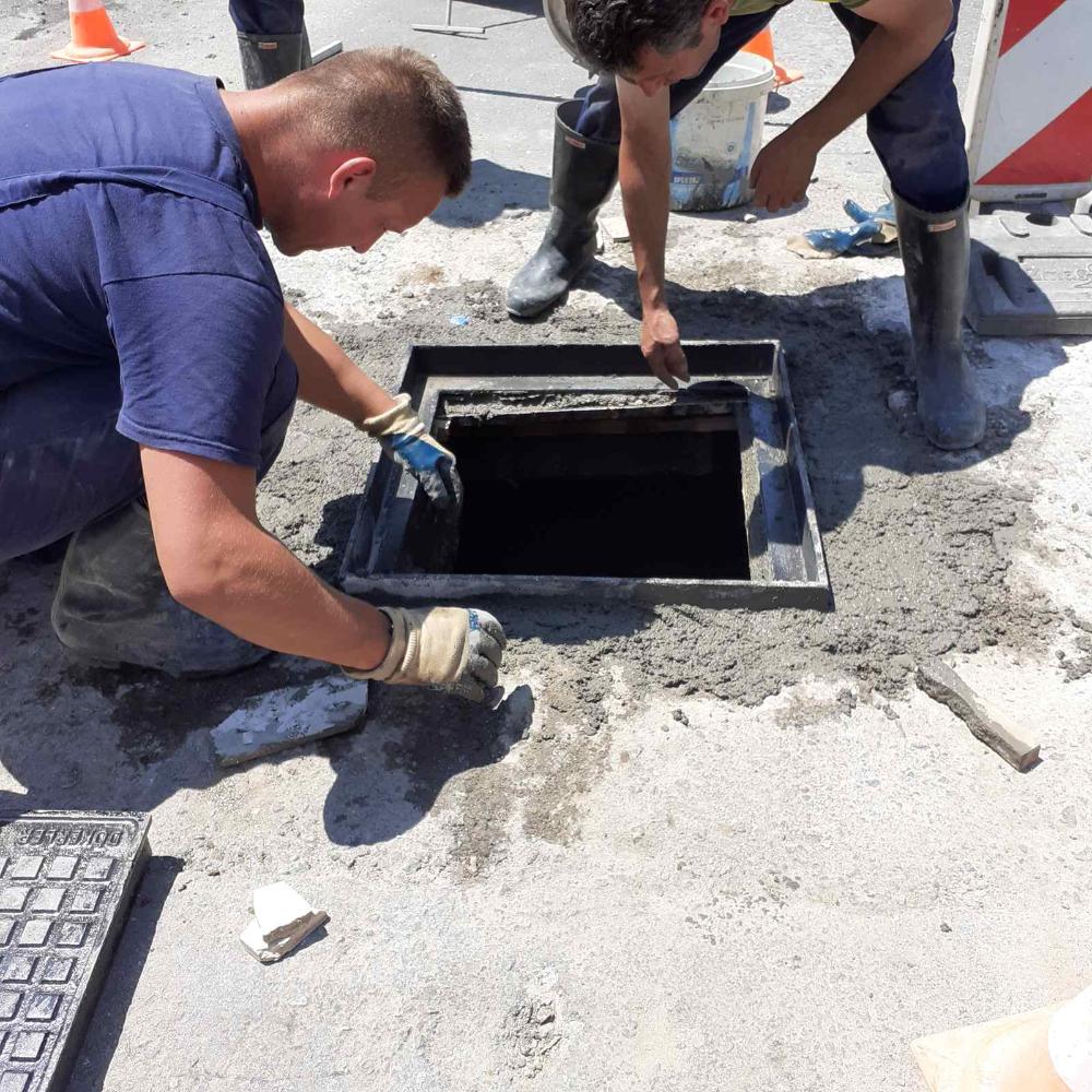 Služba za održavanje kanalizacione mreže i objekata:  MONTAŽA SEPARATNIH PRIKLJUČAKA