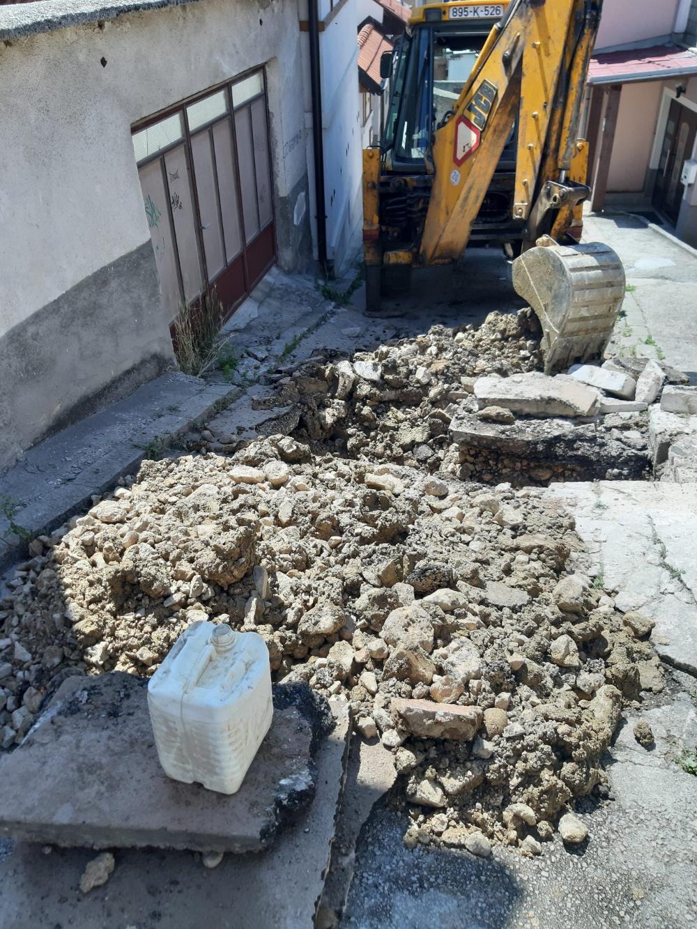  Služba za održavanje vodovodne mreže i objekata:  RADOVI NA VODOVODNOJ MREŽI