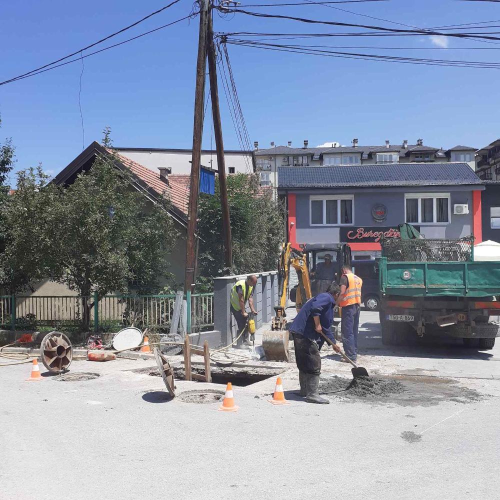 Služba za održavanje kanalizacione mreže i objekata: IZRADA SEPARATNIH PRIKLJUČAKA