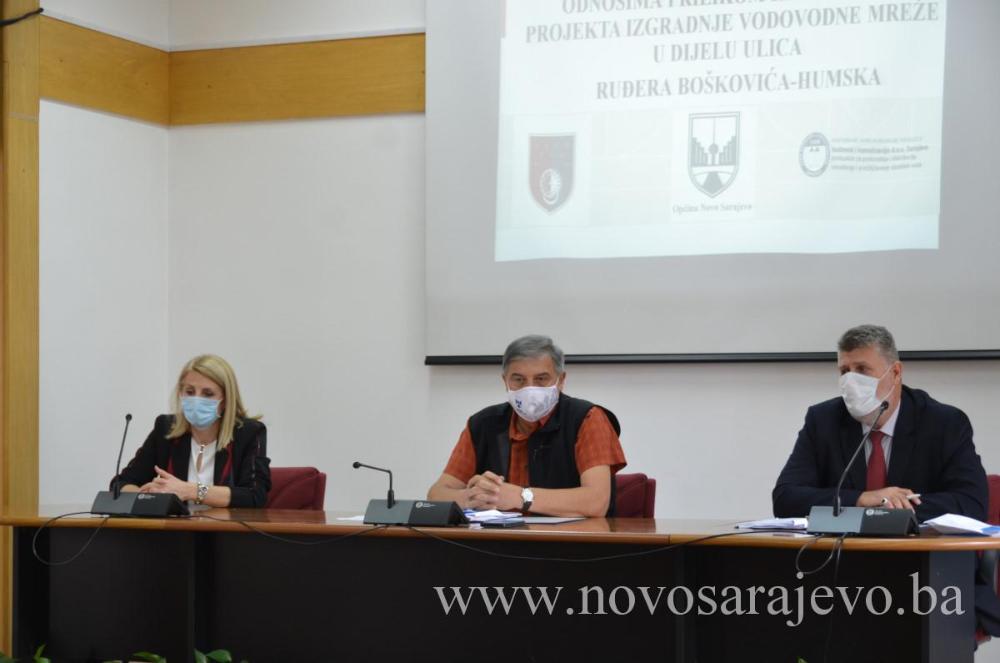 Potpisan Ugovor o međusobnim odnosima prilikom realizacije projekta izgradnje vodovodne mreže u dijelu ulica Ruđera Boškovića-Humska