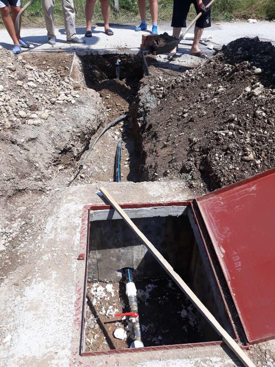  Služba za održavanje vodovodne mreže i objekata:  RADOVI NA VODOVODNOJ MREŽI 