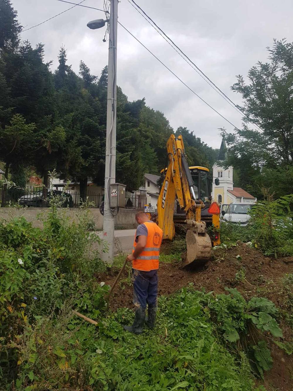 Služba za održavanje vodovodne mreže i objekata:  RADOVI NA VODOVODNOJ MREŽI 