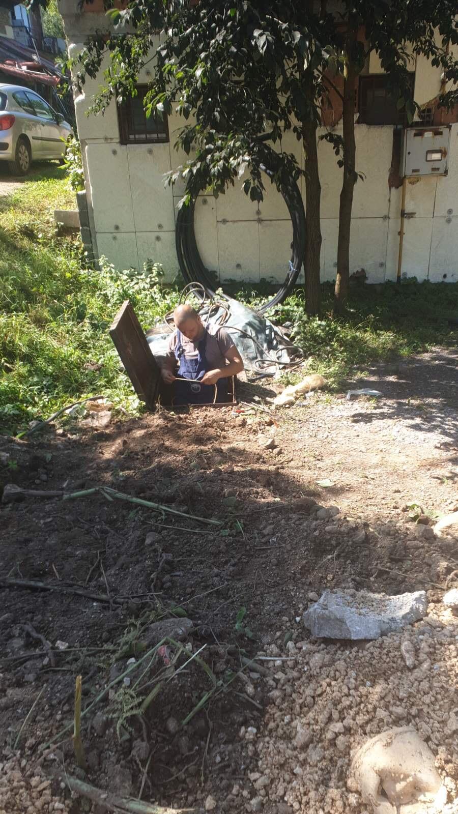 Služba za održavanje vodovodne mreže i objekata:  AKTIVNOSTI NA VODOVODNOJ MREŽI 