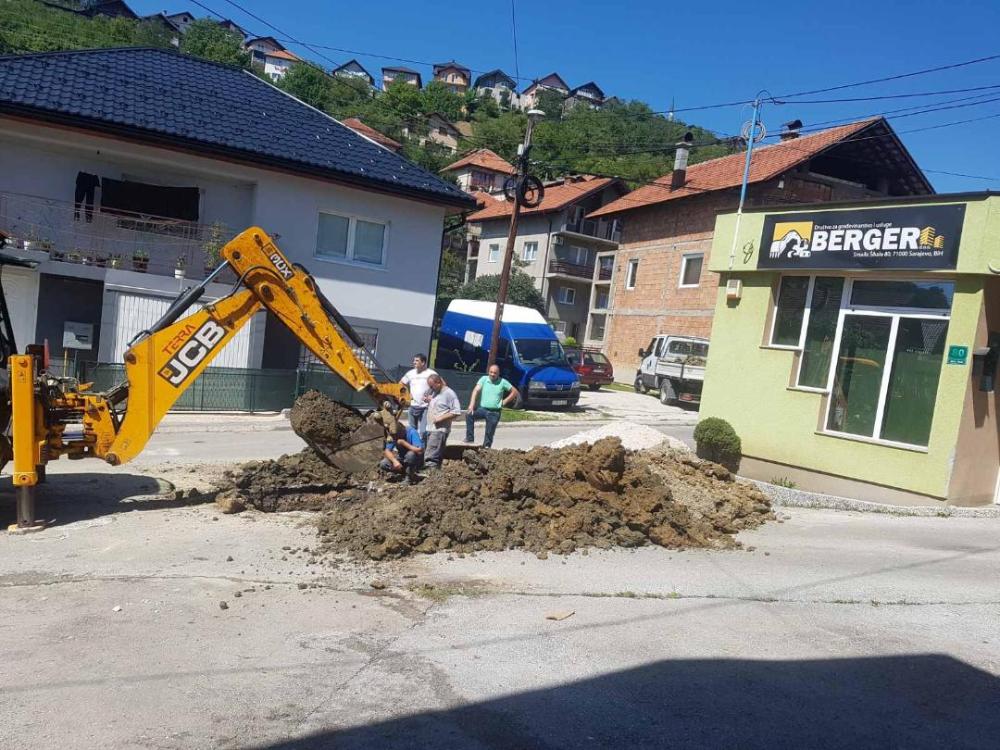 Radovi tokom vikenda:  POPRAVKE KVAROVA NA VODOVODNOJ MREŽI