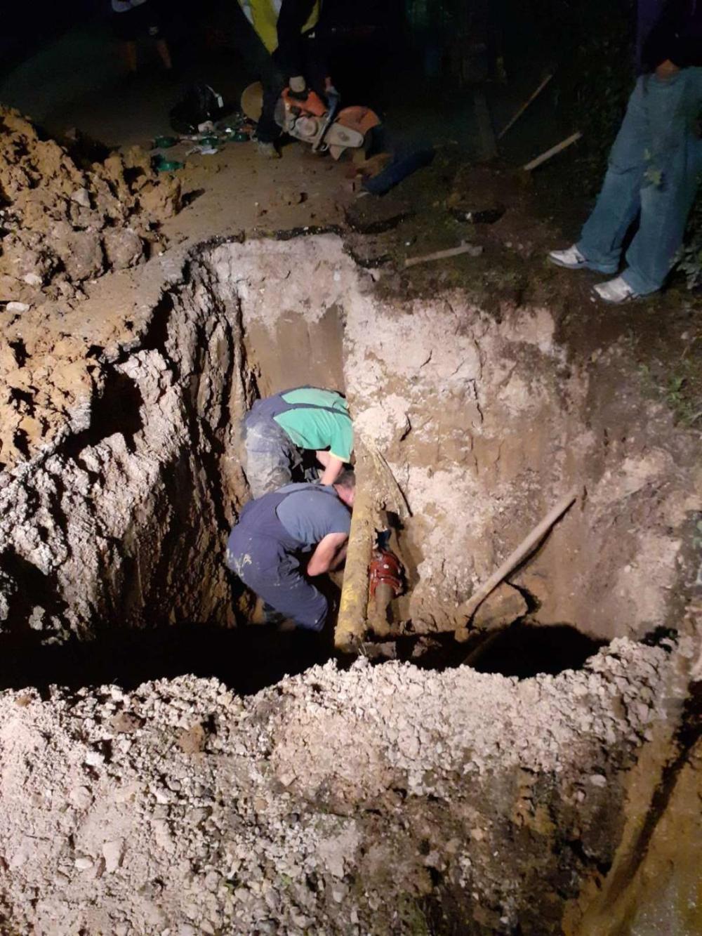 Radovi tokom vikenda:  POPRAVKE KVAROVA NA VODOVODNOJ MREŽI