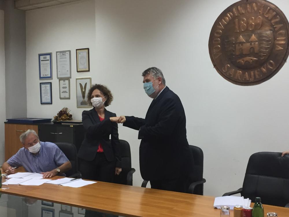 Rekonstrukcija vodovodne mreže Sarajeva Water Supply Network - Faza 1:   POTPISAN UGOVOR ZA IZVOĐENJE RADOVA