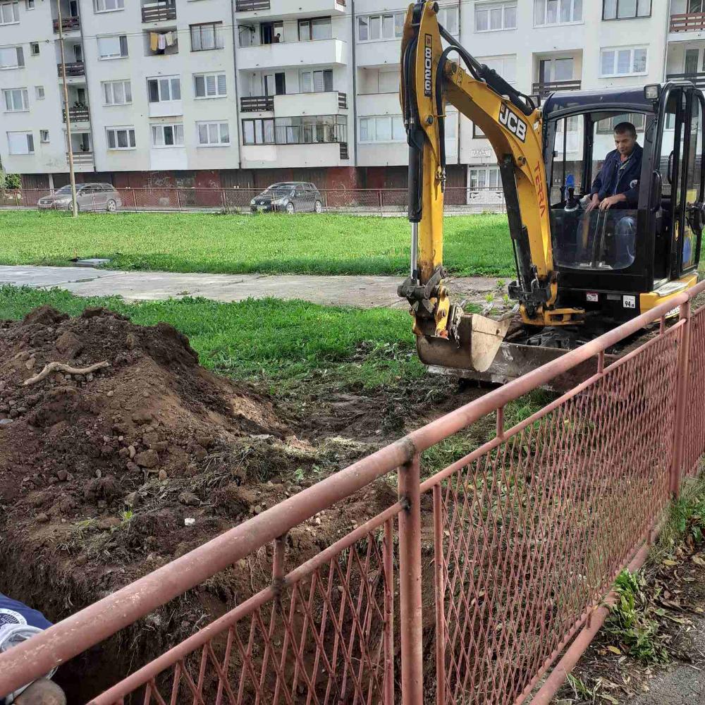 Služba za održavanje kanalizacione mreže i objekata: RADOVI NA KANALIZACIONOJ MREŽI