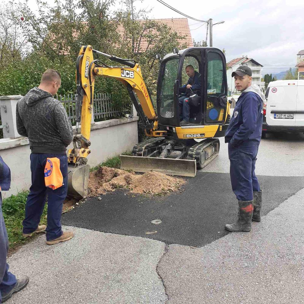 Služba za održavanje kanalizacione mreže i objekata: RADOVI NA KANALIZACIONOJ MREŽI