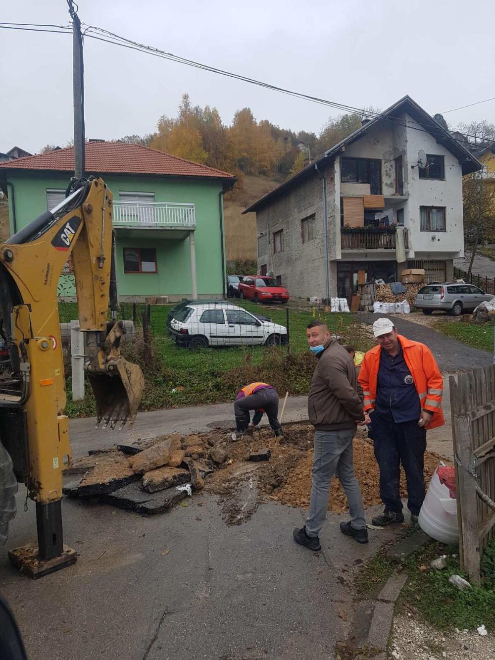 Služba za održavanje vodovodne mreže i objekata:  RADOVI NA VODOVODNOJ MREŽI