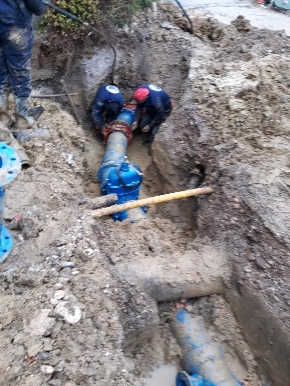 Služba za održavanje vodovodne mreže i objekata:  RADOVI NA VODOVODNOJ MREŽI
