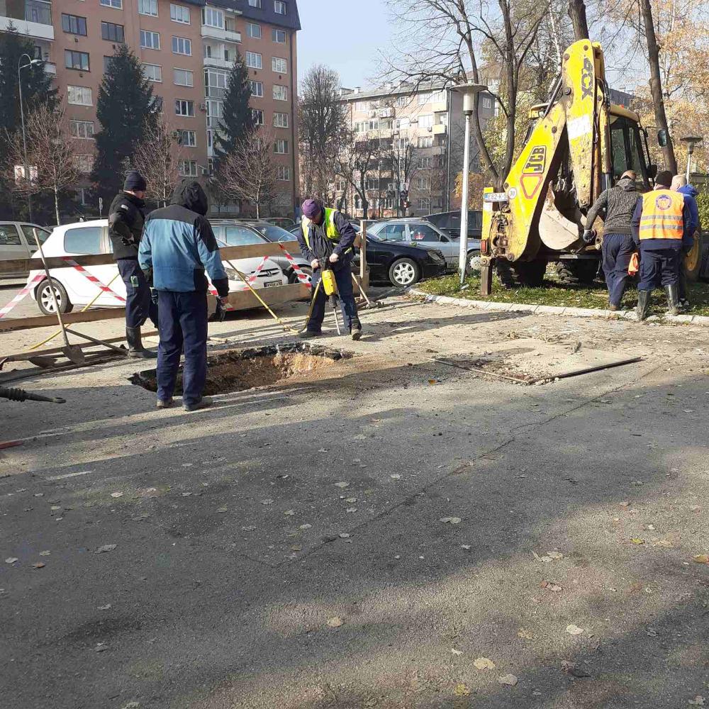 Služba za održavanje kanalizacione mreže i objekata: RADOVI NA KANALIZACIONOJ MREŽI