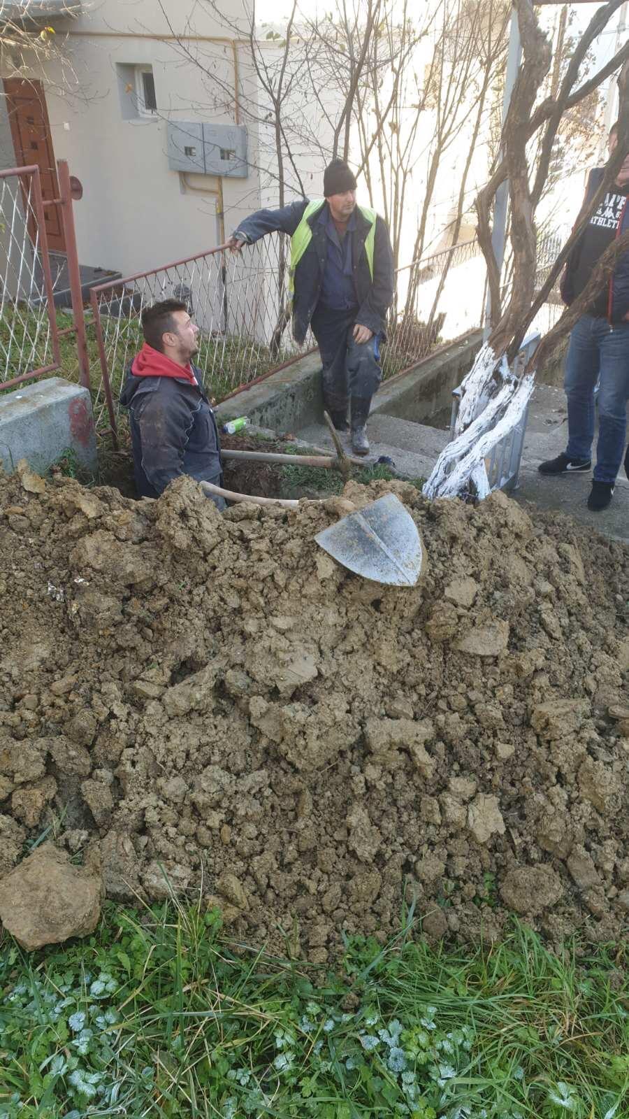 Služba za održavanje vodovodne mreže i objekata:  RADOVI NA VODOVODNOJ MREŽI