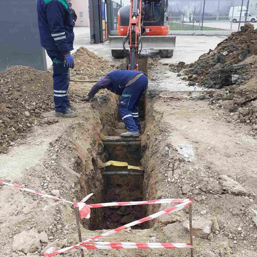 Služba za održavanje kanalizacione mreže i objekata: RADOVI NA KANALIZACIONOJ MREŽI