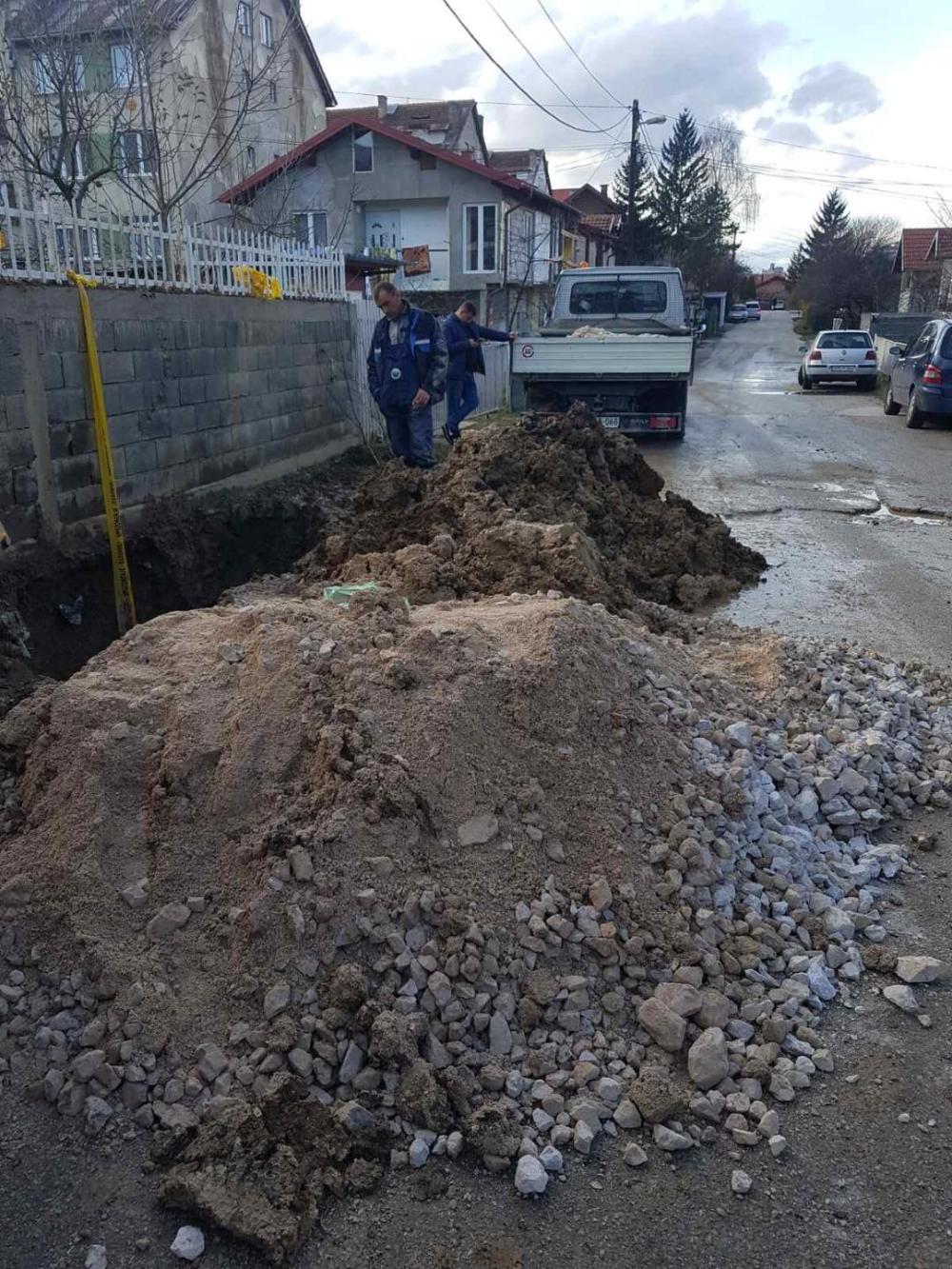 Aktivnosti na vodovodnoj mreži tokom vikenda:  ZAVRŠNI RADOVI U ULICI GORICA