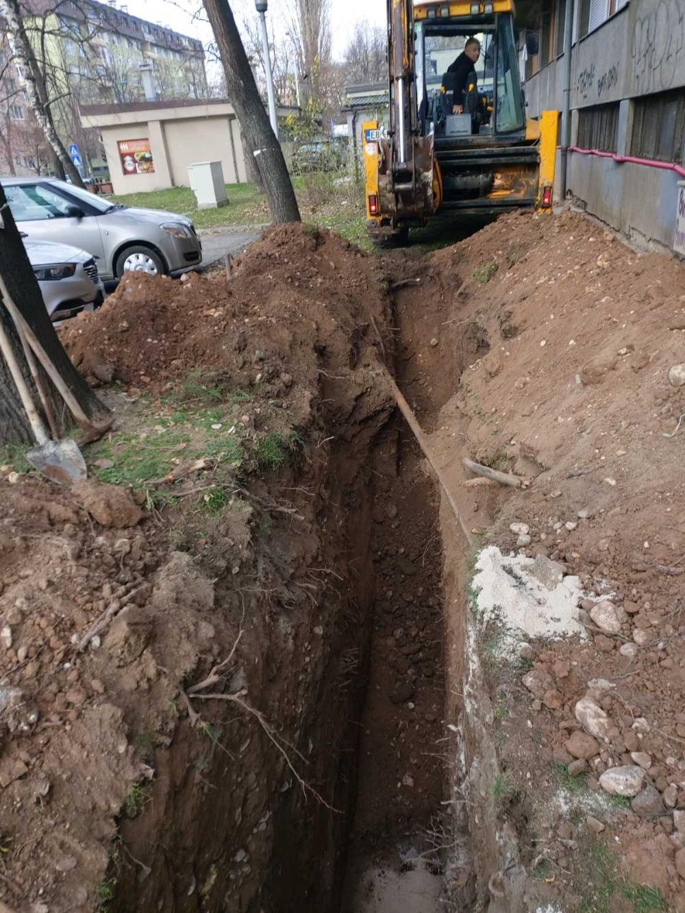 Služba za održavanje kanalizacione mreže i objekata: RADOVI NA KANALIZACIONOJ MREŽI