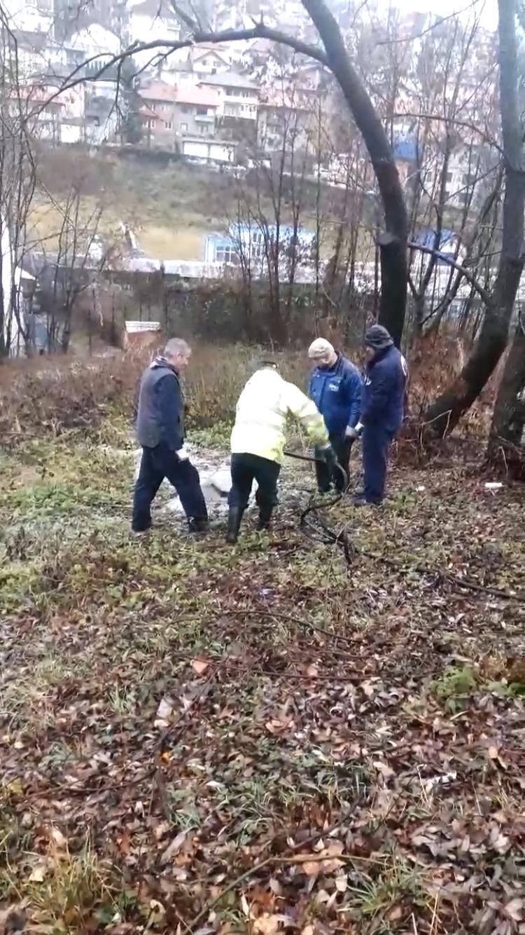 Služba za održavanje kanalizacione mreže i objekata:  RADOVI NA KANALIZACIONOJ MREŽI