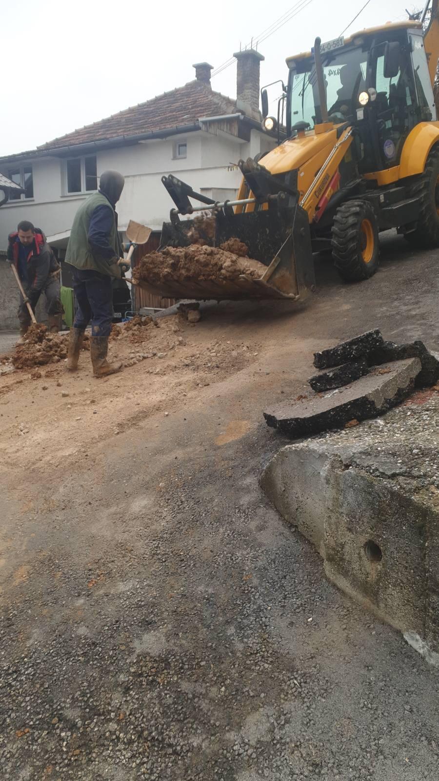 Radovi na vodovodnoj mreži:   IZVRŠENE POPRAVKE KVAROVA 