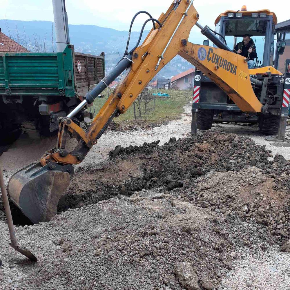 Služba za održavanje kanalizacione mreže i objekata: RADOVI NA KANALIZACIONOJ MREŽI
