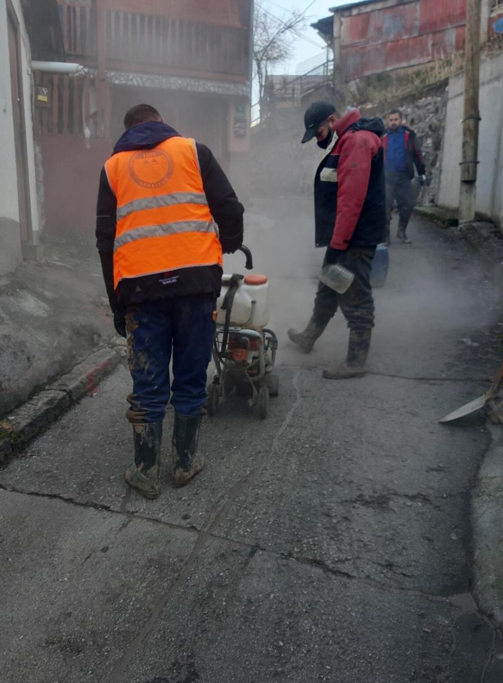 Služba za održavanje vodovodne mreže i objekata:  RADOVI NA VODOVODNOJ MREŽI
