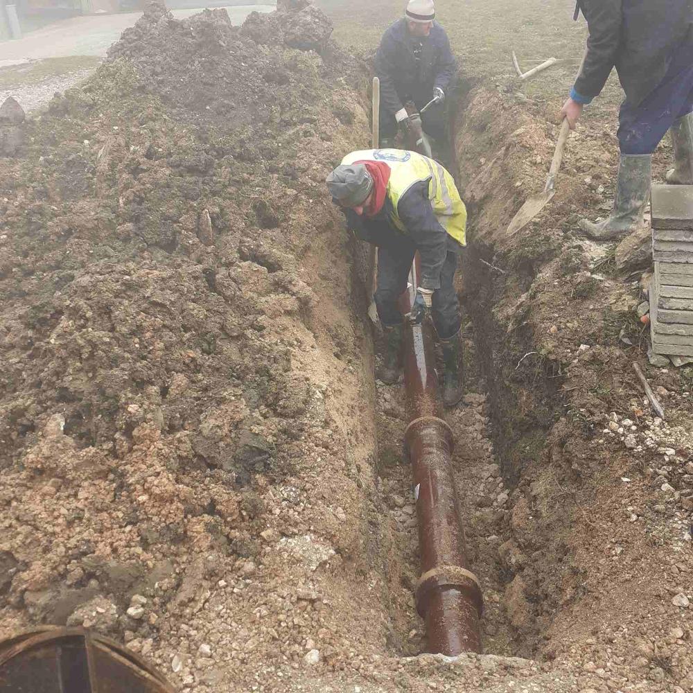 Služba za održavanje kanalizacione mreže i objekata: RADOVI NA KANALIZACIONOJ MREŽI