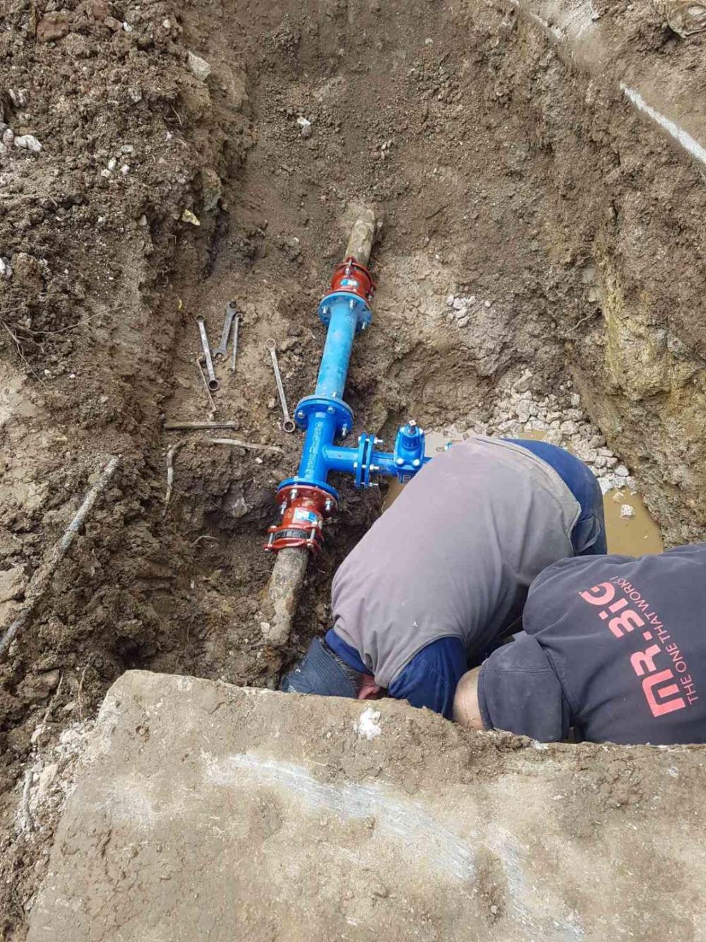 Služba za održavanje vodovodne mreže i objekata:  RADOVI NA VODOVODNOJ MREŽI