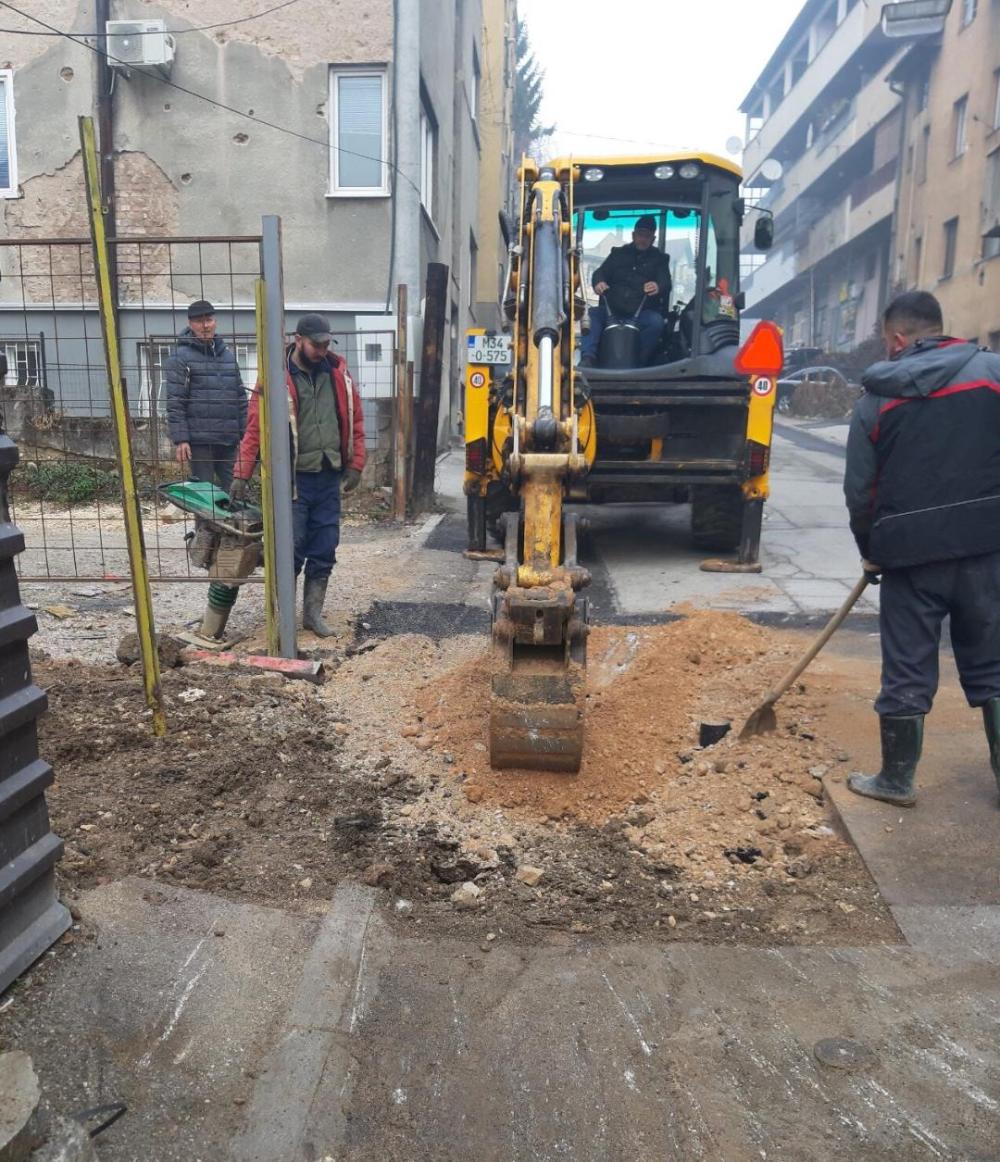  Služba za održavanje vodovodne mreže i objekata:  RADOVI NA VODOVODNOJ MREŽI