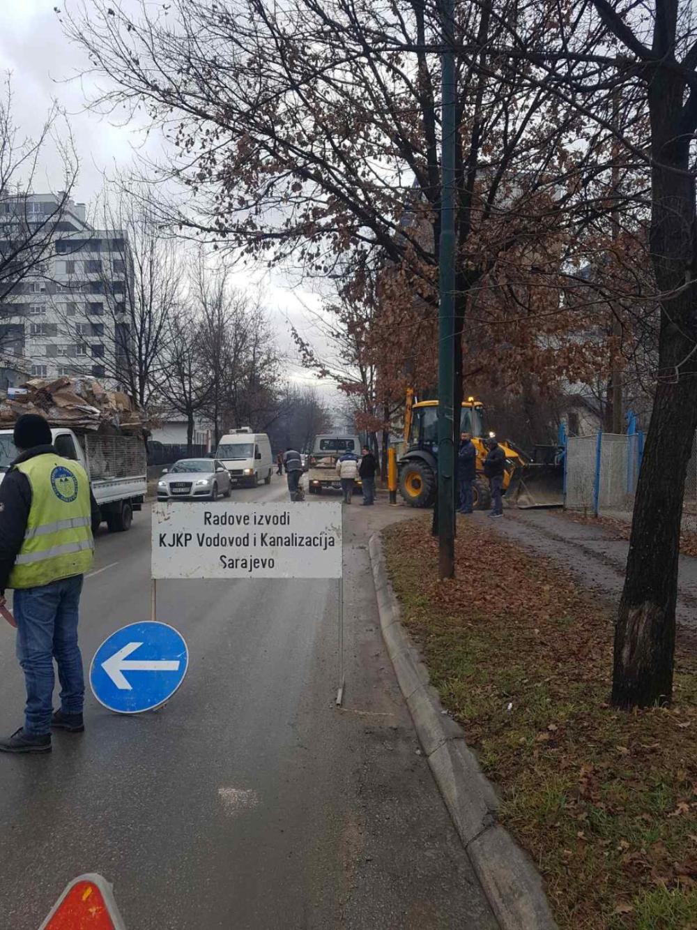Služba za održavanje vodovodne mreže i objekata:  RADOVI NA VODOVODNOJ MREŽI