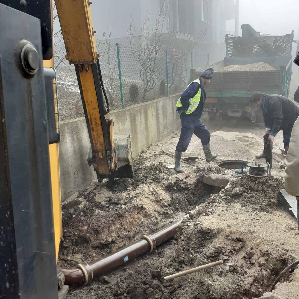 Služba za održavanje kanalizacione mreže i objekata: RADOVI NA KANALIZACIONOJ MREŽI